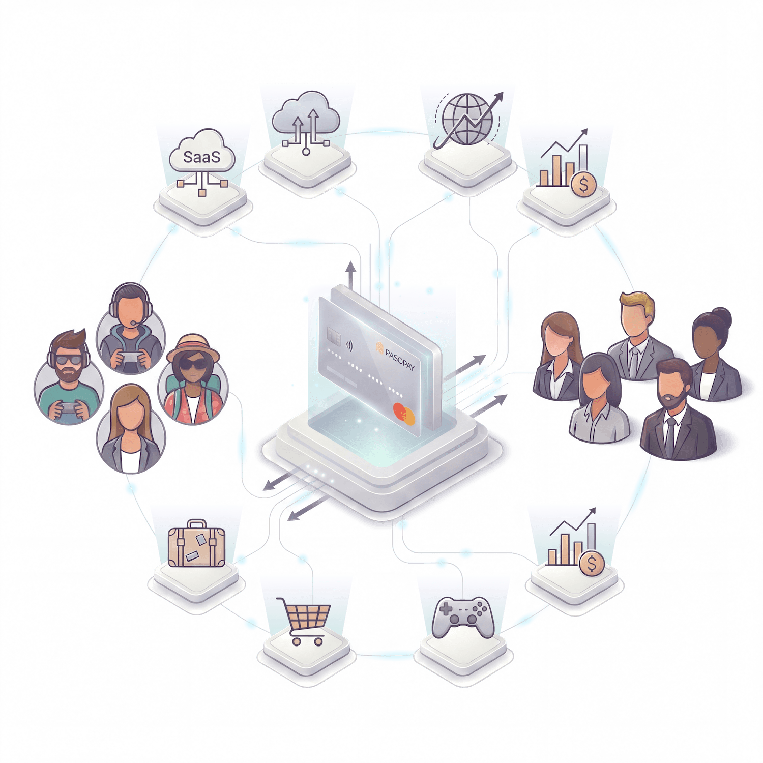 PasoPay client ecosystem